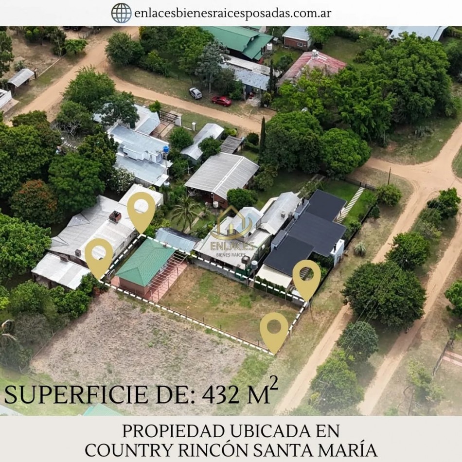 CASA EN VENTA EN COUNTRY RINCON SANTA MARIA