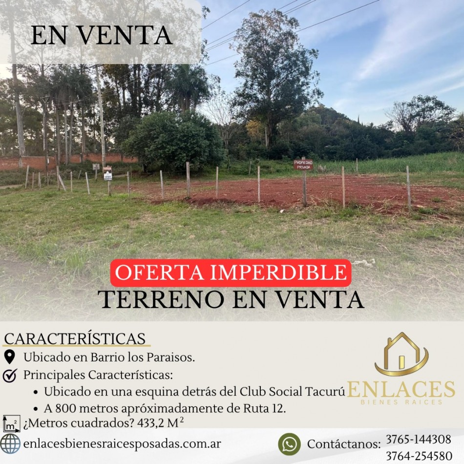 Terreno en venta 