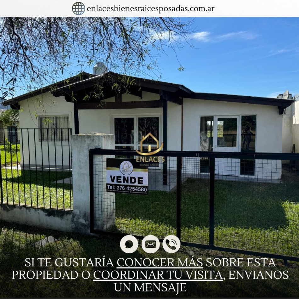 CASA EN VENTA EN BARRIO PRIVADO RINCON SANTA MARIA ITUZAINGO CORRIENTES
