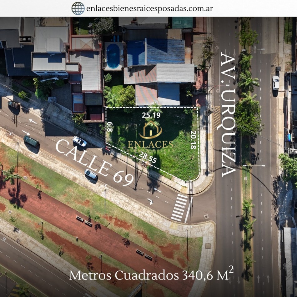 TERRENO EN VENTA CON EXCELENTE UBICACION EN POSADAS