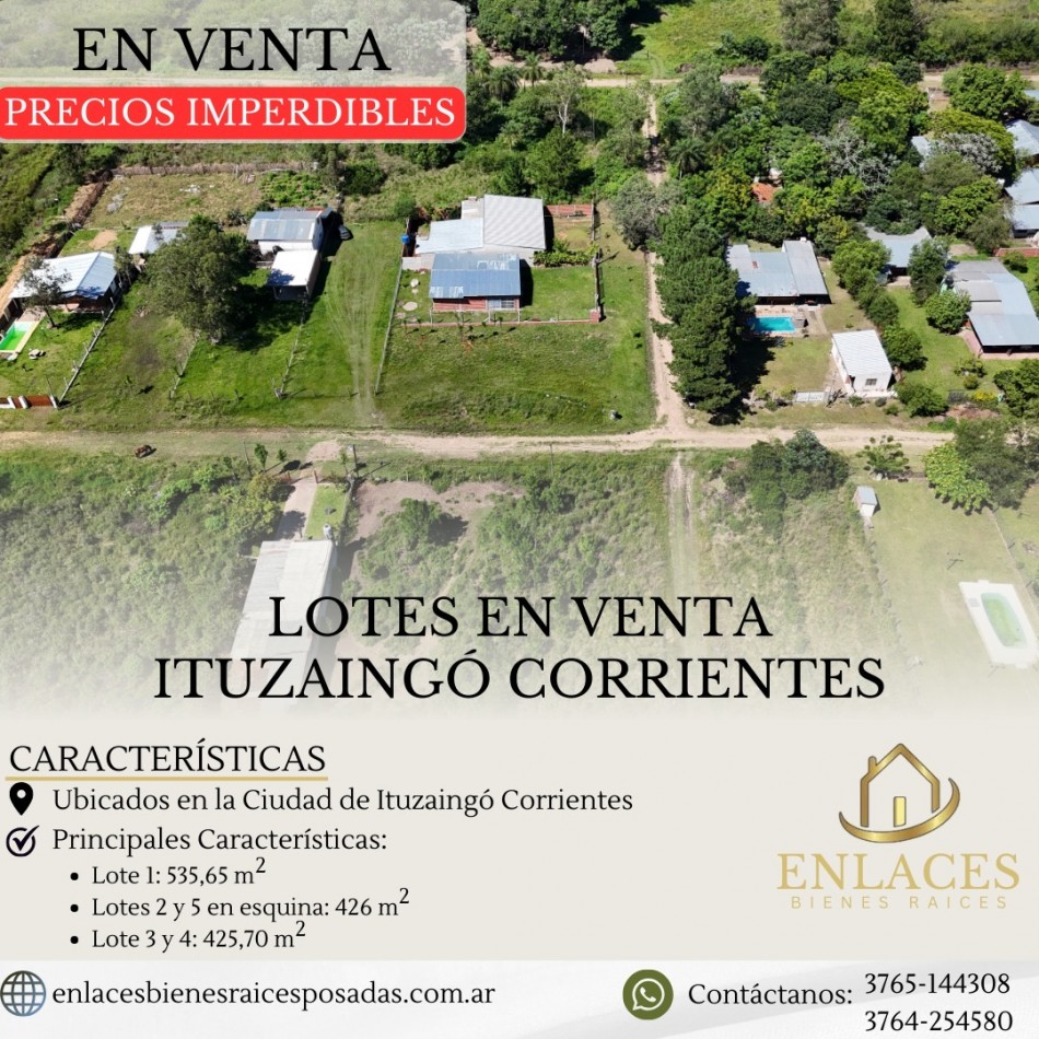 Terrenos en venta