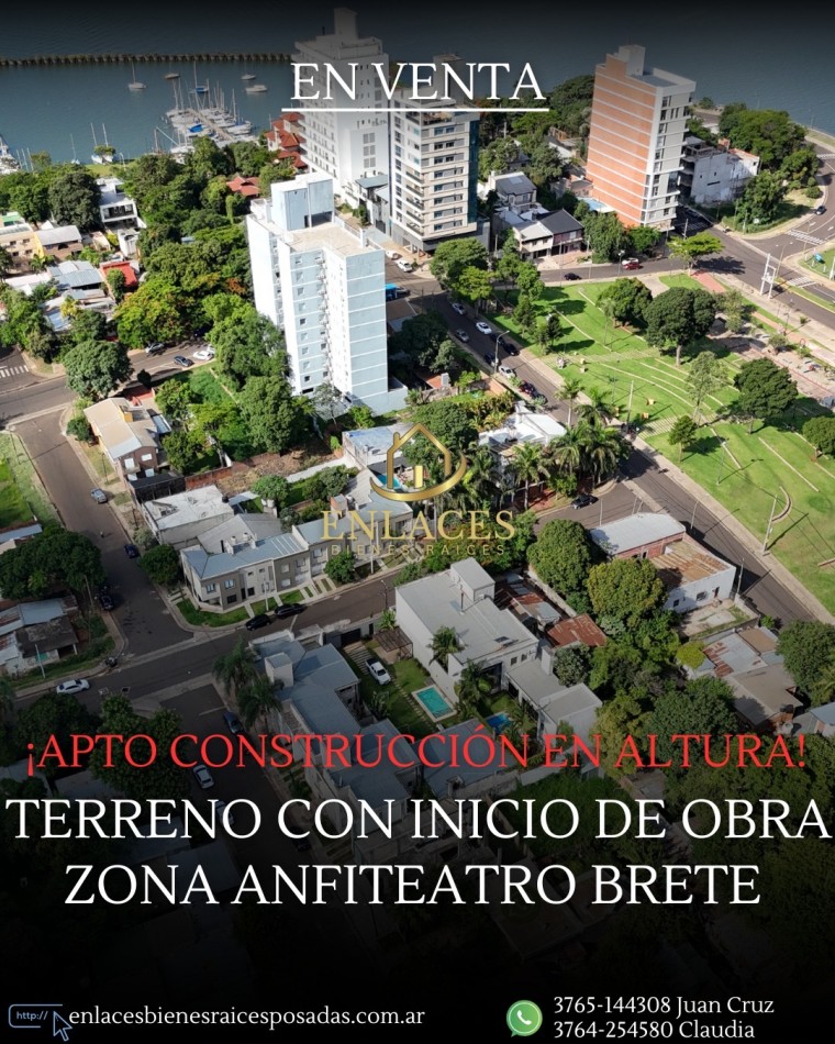 Terreno con avance de obra en venta