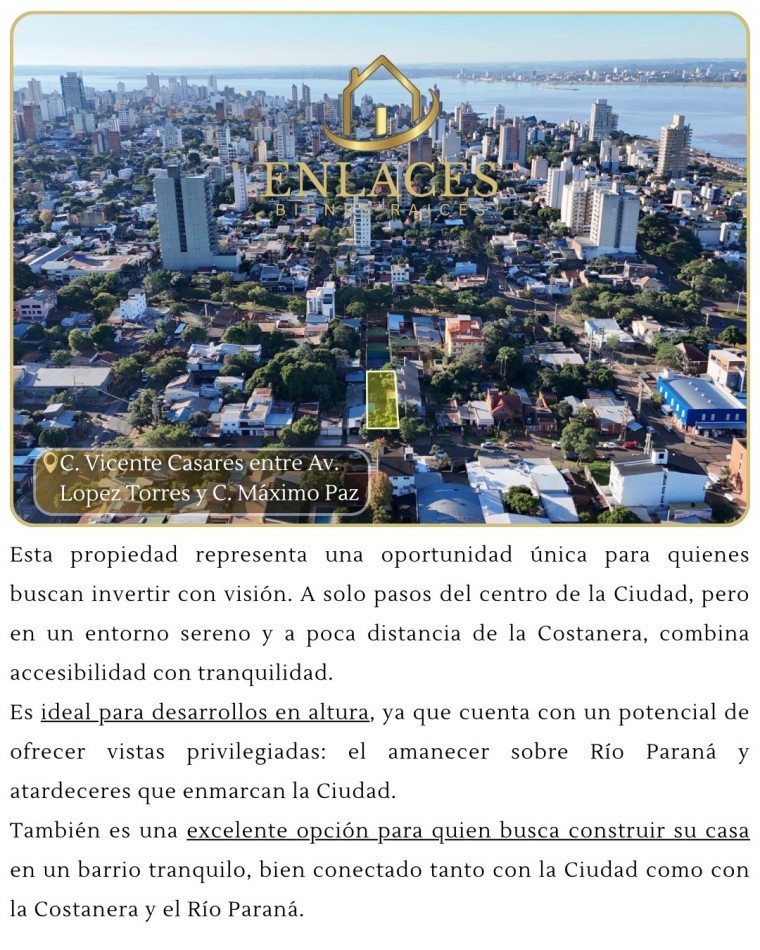 Propiedad a reciclar apta para construccion el altura