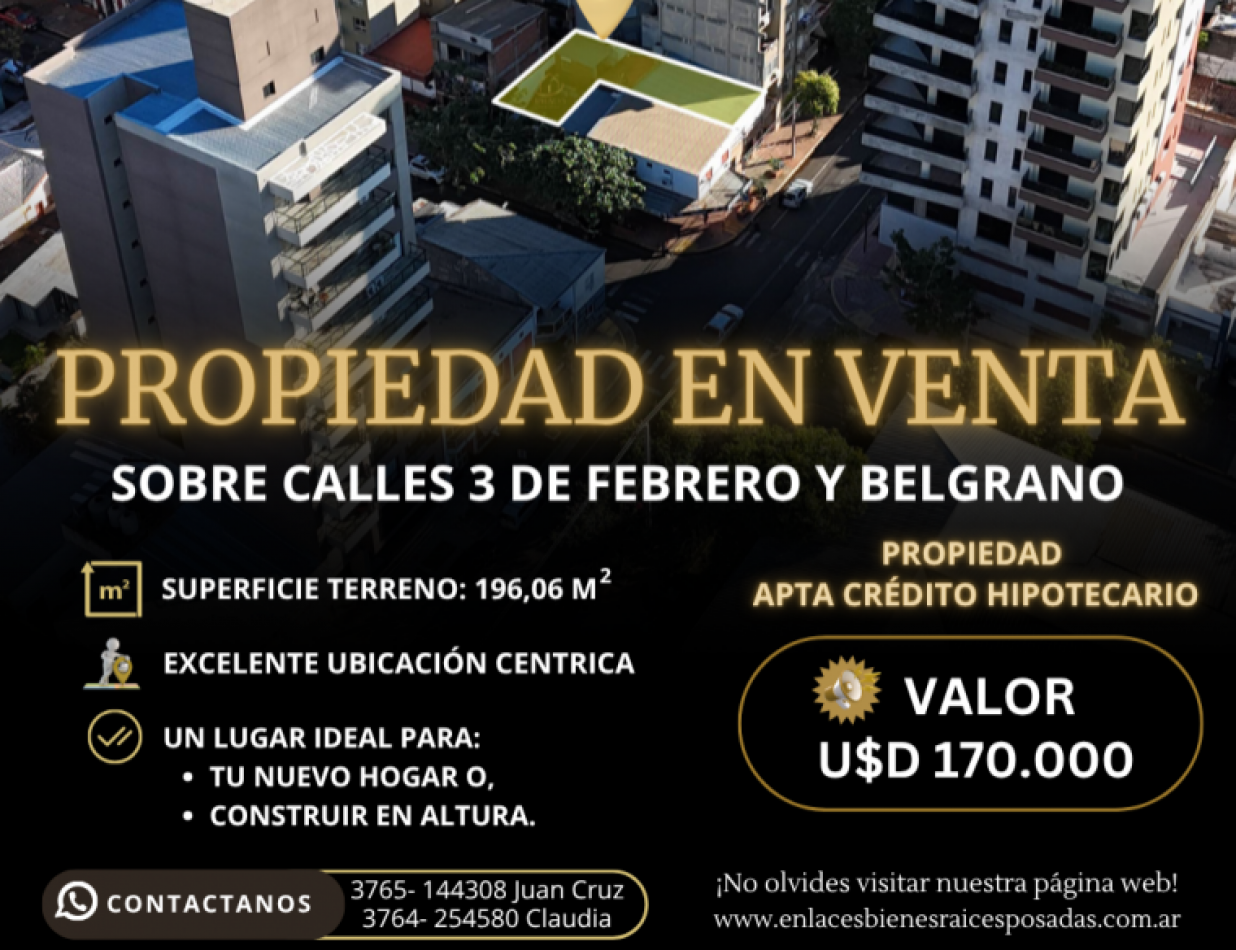 Propiedad centrica en venta