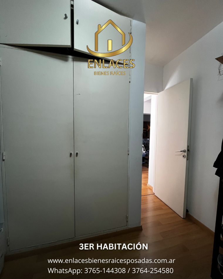 DEPARTAMENTO DE 3 HABITACIONES EN VENTA CENTRO DE POSADAS