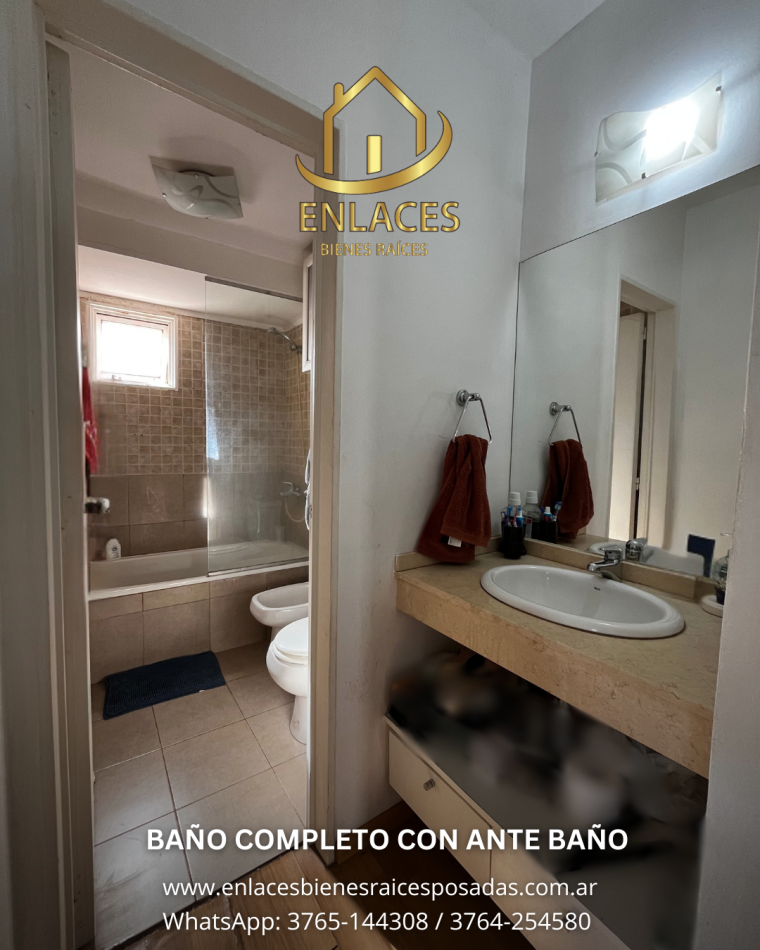 DEPARTAMENTO DE 3 HABITACIONES EN VENTA CENTRO DE POSADAS