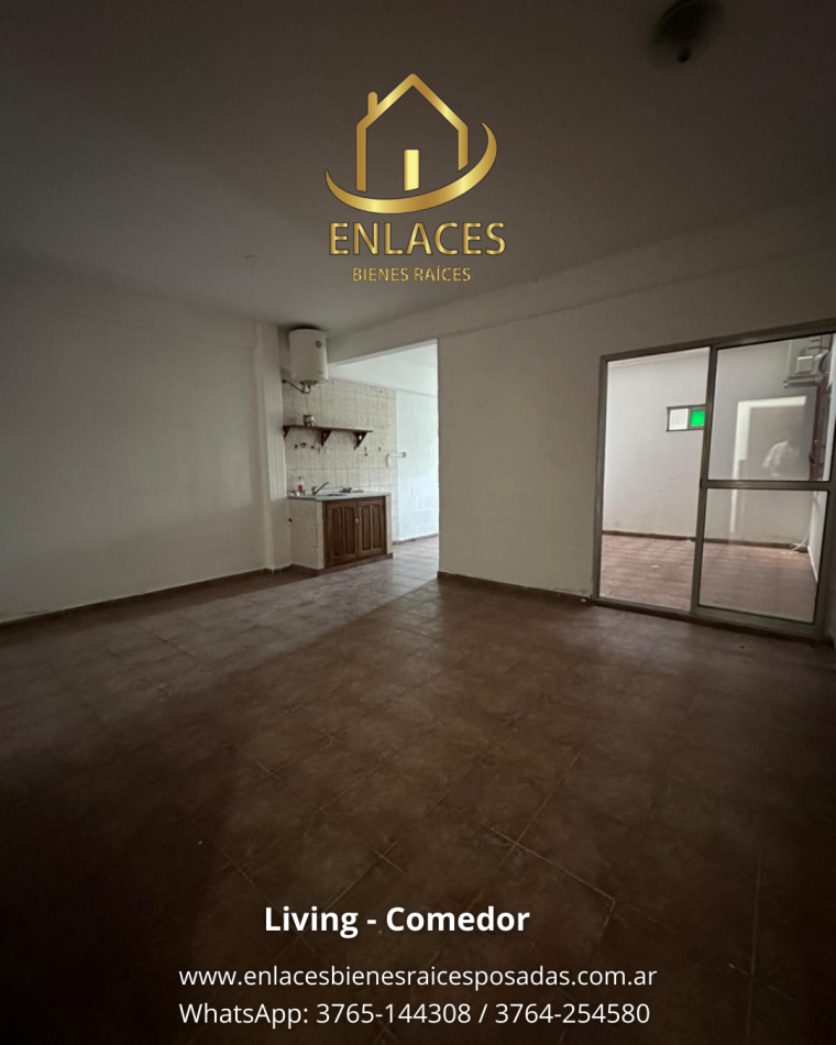 Departamento de 1 dormitorio en alquiler
