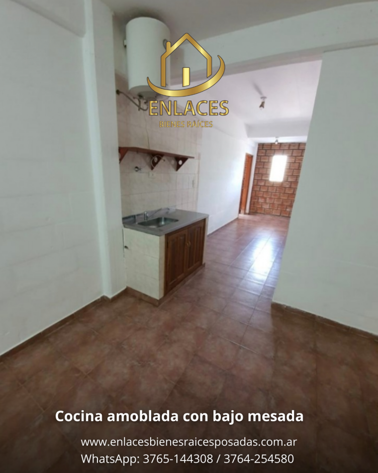 Departamento de 1 dormitorio en alquiler