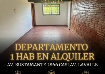 Departamento de 1 dormitorio en alquiler